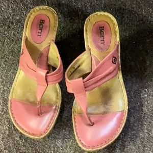 BORN Shoes size 8 in pink
